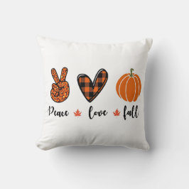 Vrede, liefde, Herfst Kussen