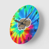 Vrede, liefde, hippos ronde klok (Hoek)