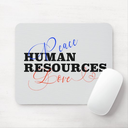 Vrede Liefde Human Resources Muismat (Met muis)
