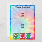 Vrede, liefde, Iers Kaart (Voorkant)