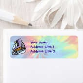 Vrede, liefde, ijs Schaats Etiket (Insitu)