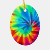 Vrede, liefde, ijs Schaats Keramisch Ornament (Achterkant)