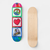 Vrede, liefde, ijs Schaats Skateboard (Voorkant)
