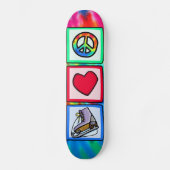 Vrede, liefde, ijs Schaats Skateboard (Voorkant)