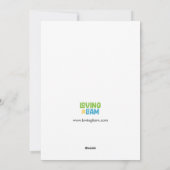 Vrede, Liefde & Inclusiviteit | Inclusieve Feestda Feestdagenkaart (Achterkant)