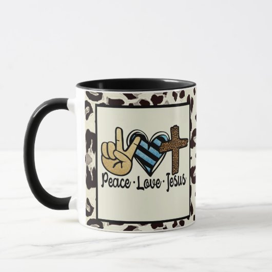 Vrede liefde Jezus Mok (Links)