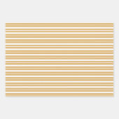 Vrede, liefde, Joy Gold en White kerstwrapping Inpakpapier Vel (Voorkant 2)