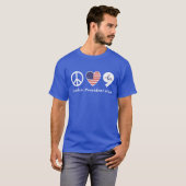 Vrede, Liefde, Kamala, Mevrouw President 2024 T-shirt (Voorkant volledig)