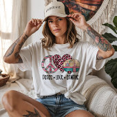Vrede Liefde Kamperen Tri-Blend Shirt