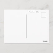 Vrede, liefde, koffie briefkaart (Achterkant)