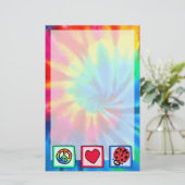 Vrede, liefde, Ladybugs Briefpapier (Staand voorkant)