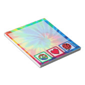 Vrede, liefde, Ladybugs Notitieblok (Schuin)