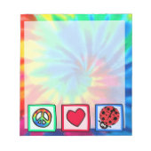 Vrede, liefde, Ladybugs Notitieblok (Voorkant)