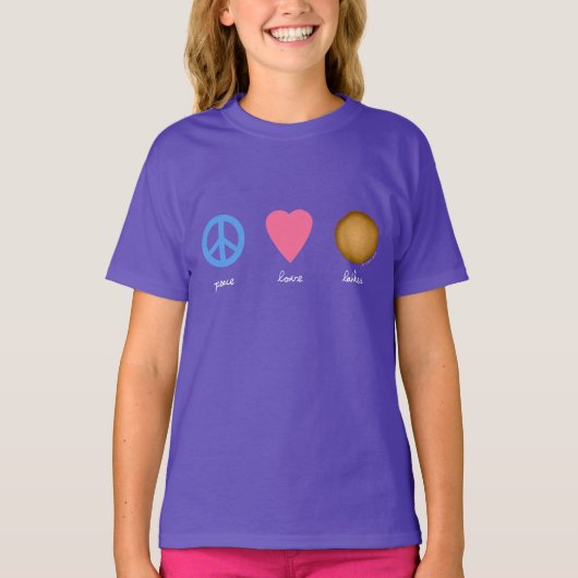 Vrede - Liefde - Latkes T-shirt (Voorkant)