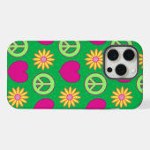 Vrede Liefde Madeliefjes iPhone Hoesje (Achterkant horizontaal)