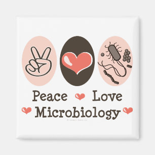 Vrede Liefde Microbiologie Magneet