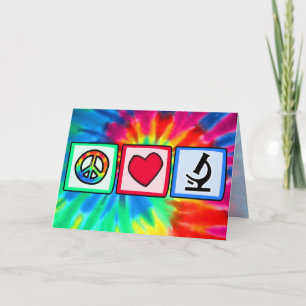 Vrede, Liefde, Microscopen Kaart