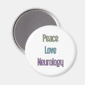 Vrede, Liefde, Neurologie Magneet (Voorkant / Achterkant)