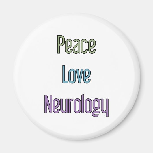 Vrede, Liefde, Neurologie Magneet (Voorkant)