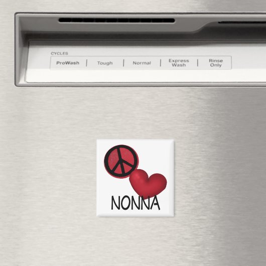 Vrede Liefde Nonna Magneet (Insitu (Vaatwasser))