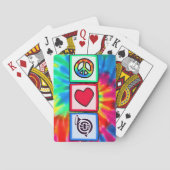 Vrede, liefde, paarden speelkaarten (Achterkant)