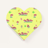 Vrede Liefde Paddenstoelen Notitieboek (Voorkant)