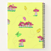 Vrede Liefde Paddenstoelen Notitieboek (Achterkant)