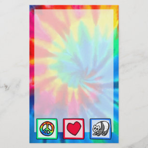 Vrede, liefde, Pandas Briefpapier