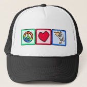 Vrede, liefde, Pelicans Trucker Pet (Voorkant)
