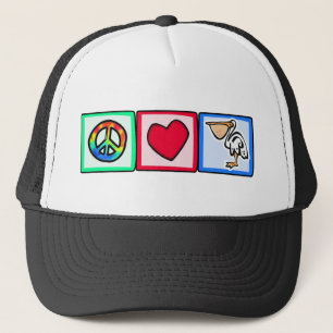 Vrede, liefde, Pelicans Trucker Pet