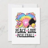 Vrede Liefde Pickleball Aankondiging (Voorkant)