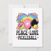 Vrede Liefde Pickleball Aankondiging (Achterkant)
