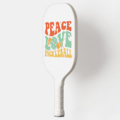 Vrede, Liefde & Pickleball – Alleen Retro Vibes Paddle (Links)