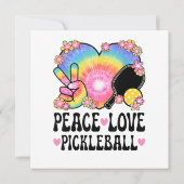 Vrede Liefde Pickleball Kaart (Achterkant)