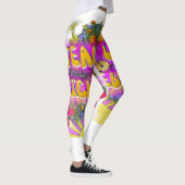 Vrede, Liefde, Pickleball Leggings (Rechts)