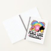 Vrede Liefde Pickleball Notitieboek (Binnen)