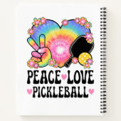 Vrede Liefde Pickleball Notitieboek (Achterkant)