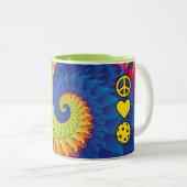 Vrede Liefde Pickleball pickleball mok (Voorkant rechts)