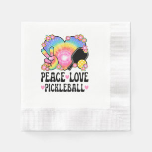 Vrede Liefde Pickleball Servet