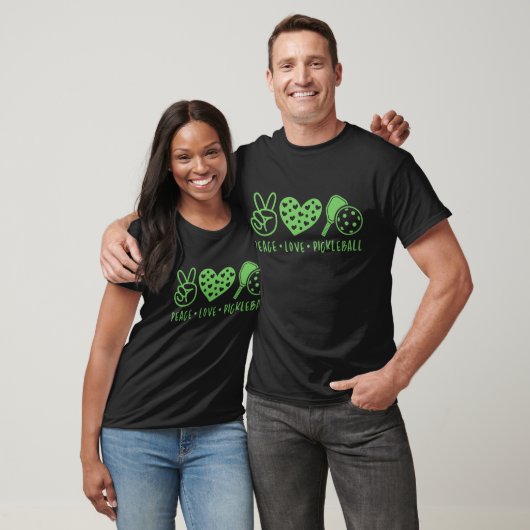 Vrede Liefde Pickleball T-shirt (Unisex)