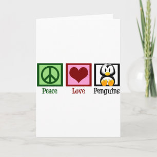 Vrede Liefde Pinguïns Kaart