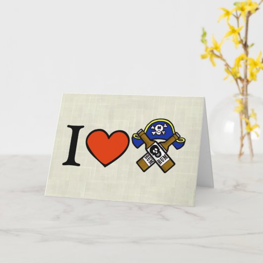 Vrede, liefde, Pirate! Kaart (Gele Bloem)