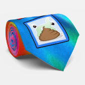 Vrede, liefde, poep stropdas (Opgerold)