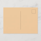 Vrede Liefde & Pompoentaart Briefkaart (Achterkant)