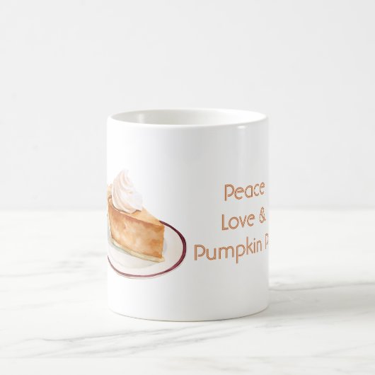 Vrede Liefde & Pompoentaart Koffiemok (Center)