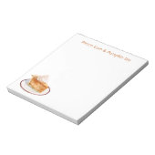 Vrede Liefde & Pompoentaart Notitieblok (Linkerzijde)