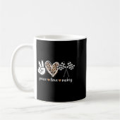 Vrede Liefde Racen Koffiemok (Links)