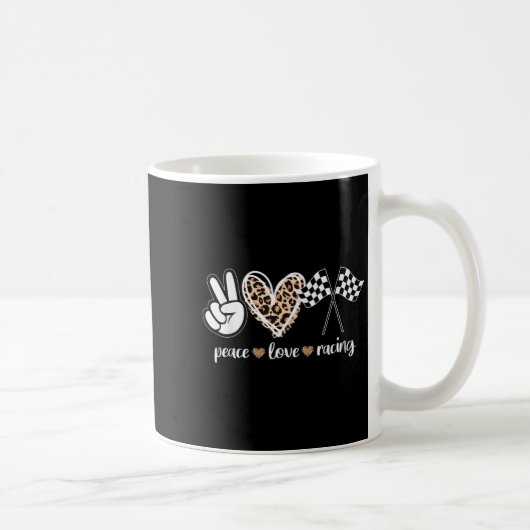 Vrede Liefde Racen Koffiemok (Rechts)