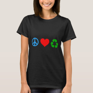 Vrede Liefde Recycle T Shirt_1 T-shirt