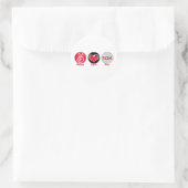 Vrede Liefde Run 10K Ronde Sticker (Tas)
